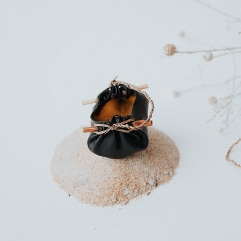 Traditional Kelp Water Vessel - miniature