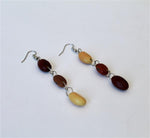 Ininti Seed Long Drop Earring in Multi Coloured